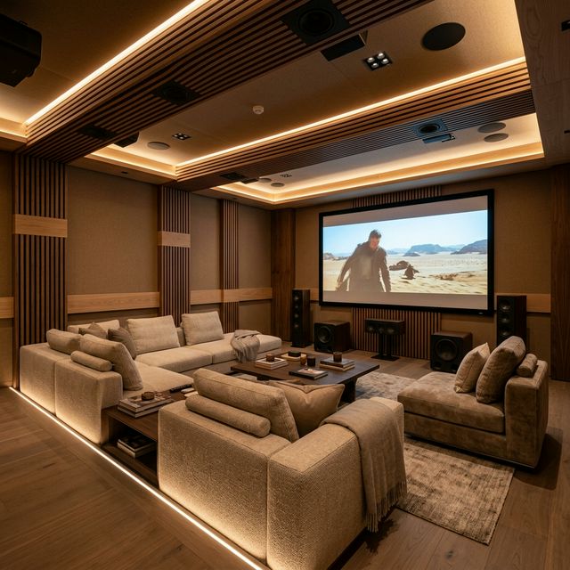 SALLE DE CINÉMA PRIVÉE